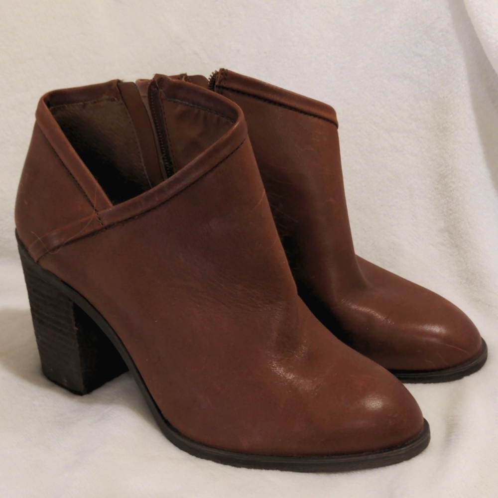 Lucky Brand Brown Booties